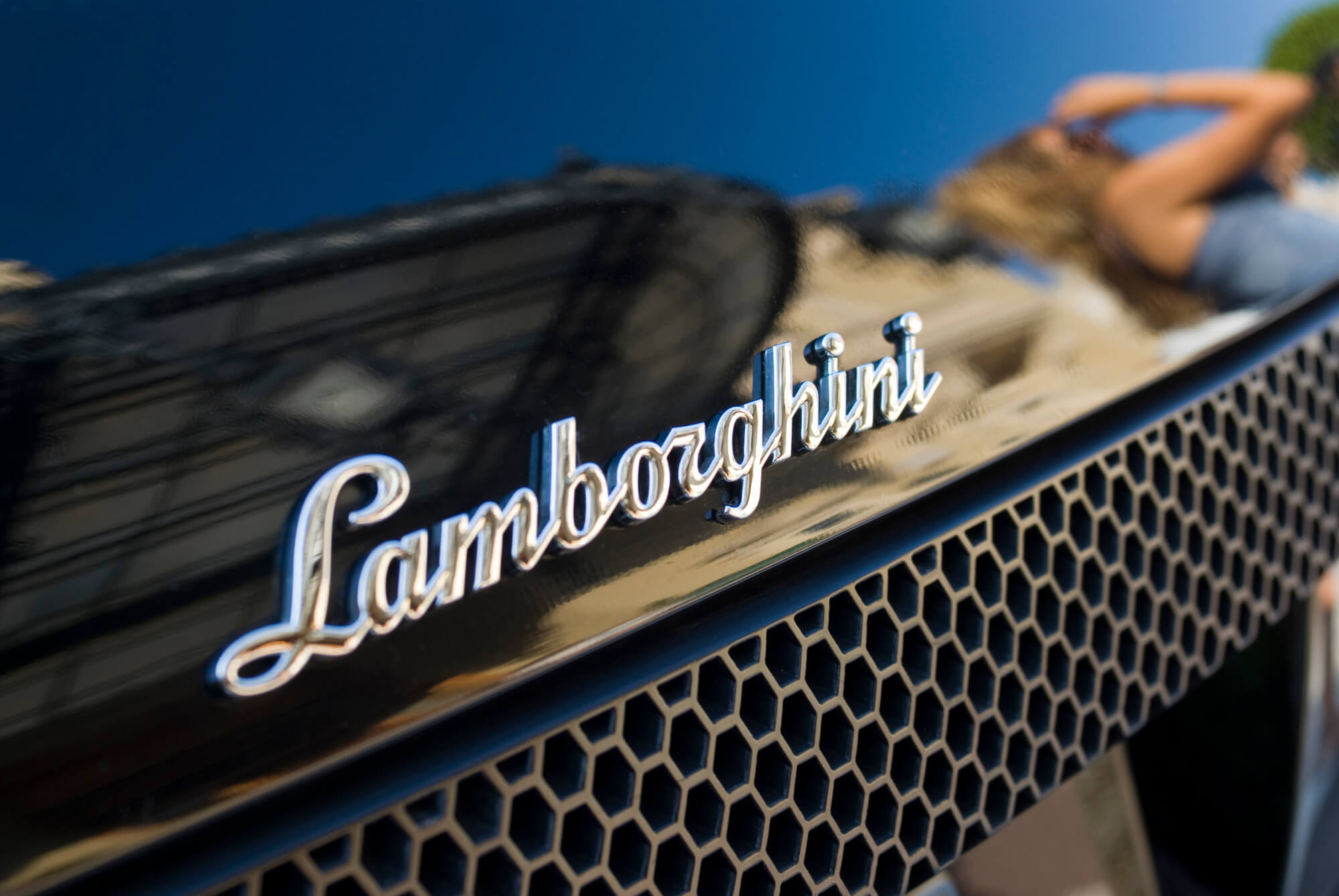 a black luxury car needing Lamborghini Service in Davie FL