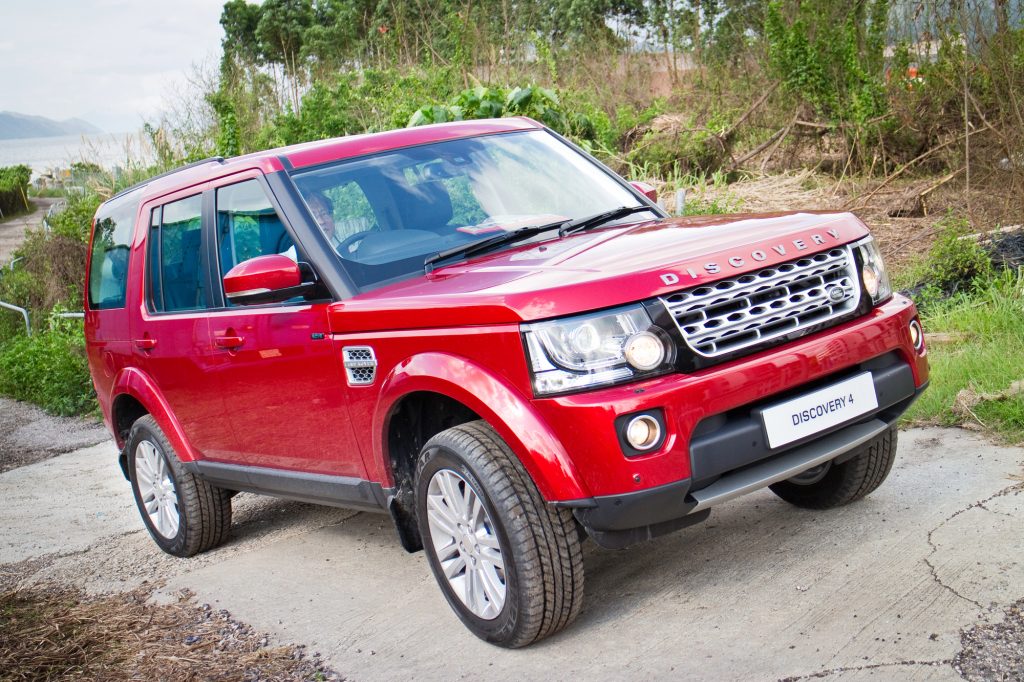 red land rover after Land Rover repair Davie FL