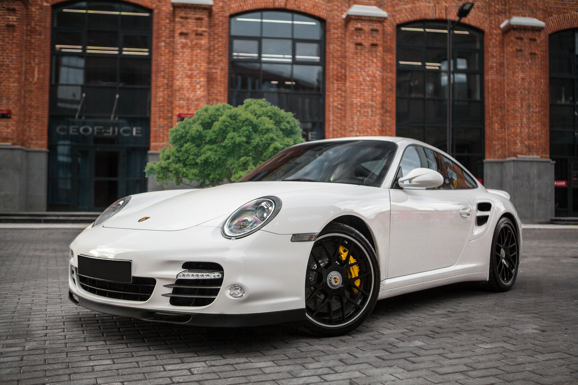 white porsche after Porsche repair Davie FL