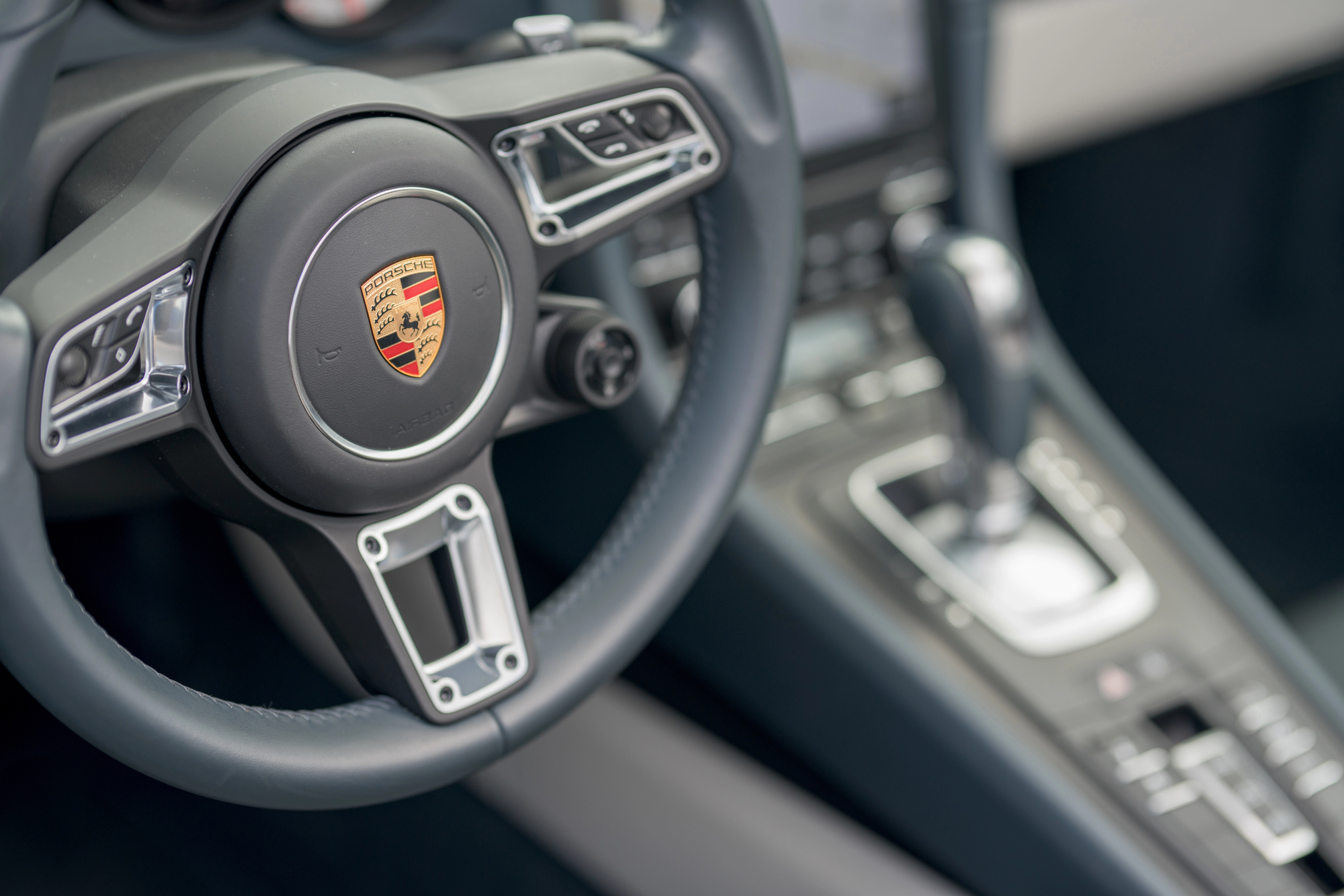 inside of Porsche after Porsche repair in Davie FL